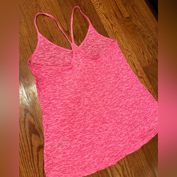 VS Sport Hot Pink Tank Top With Tee Back Size M - Picture 4 of 12